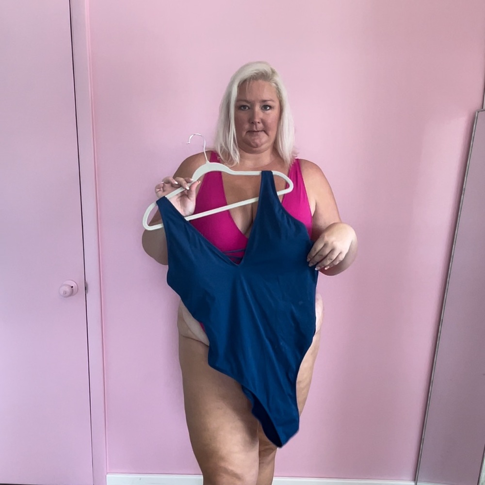 TA3 High Cut Plungy Navy 2x